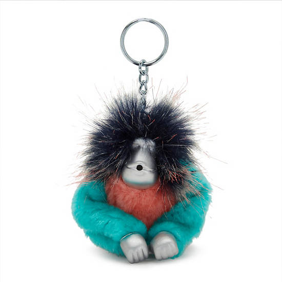 Kipling Fun Hair Sven Monkey Keychain Accessories Grøn | DK 1940IL